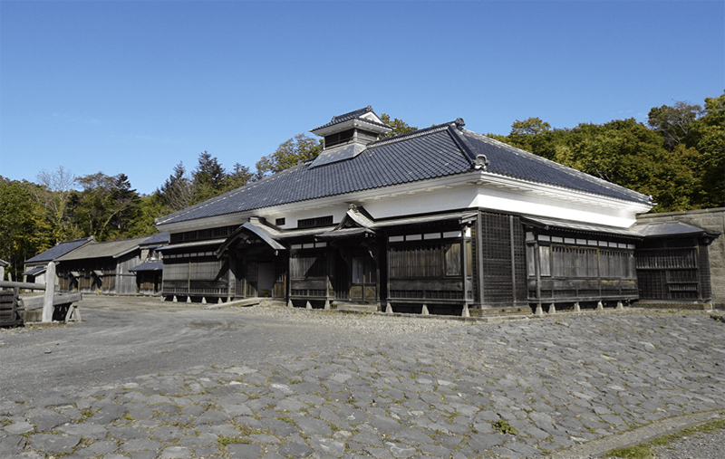 開拓の村鰊御殿の外観
